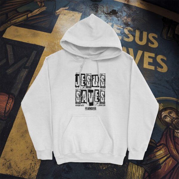 Jesus Saves FNE (BO) Unisex Heavy Blend™ Hooded Sweatshirt