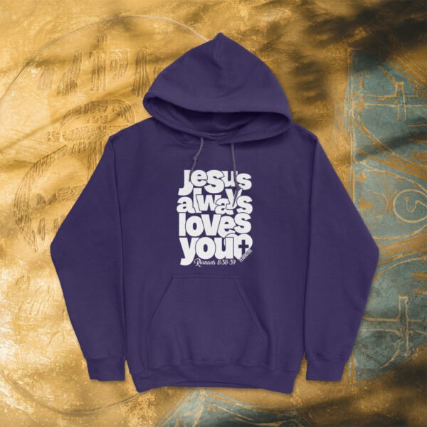 Jesus Always Loves You (WO) Unisex Heavy Blend™ Hooded Sweatshirt