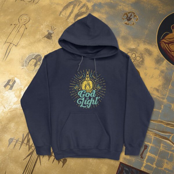 God is Light Heavy Blend™ Hooded Sweatshirt