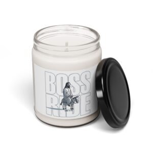 Boss Ride Scented Soy Candle - 9oz Decorative Aromatic Candle Easter Gift